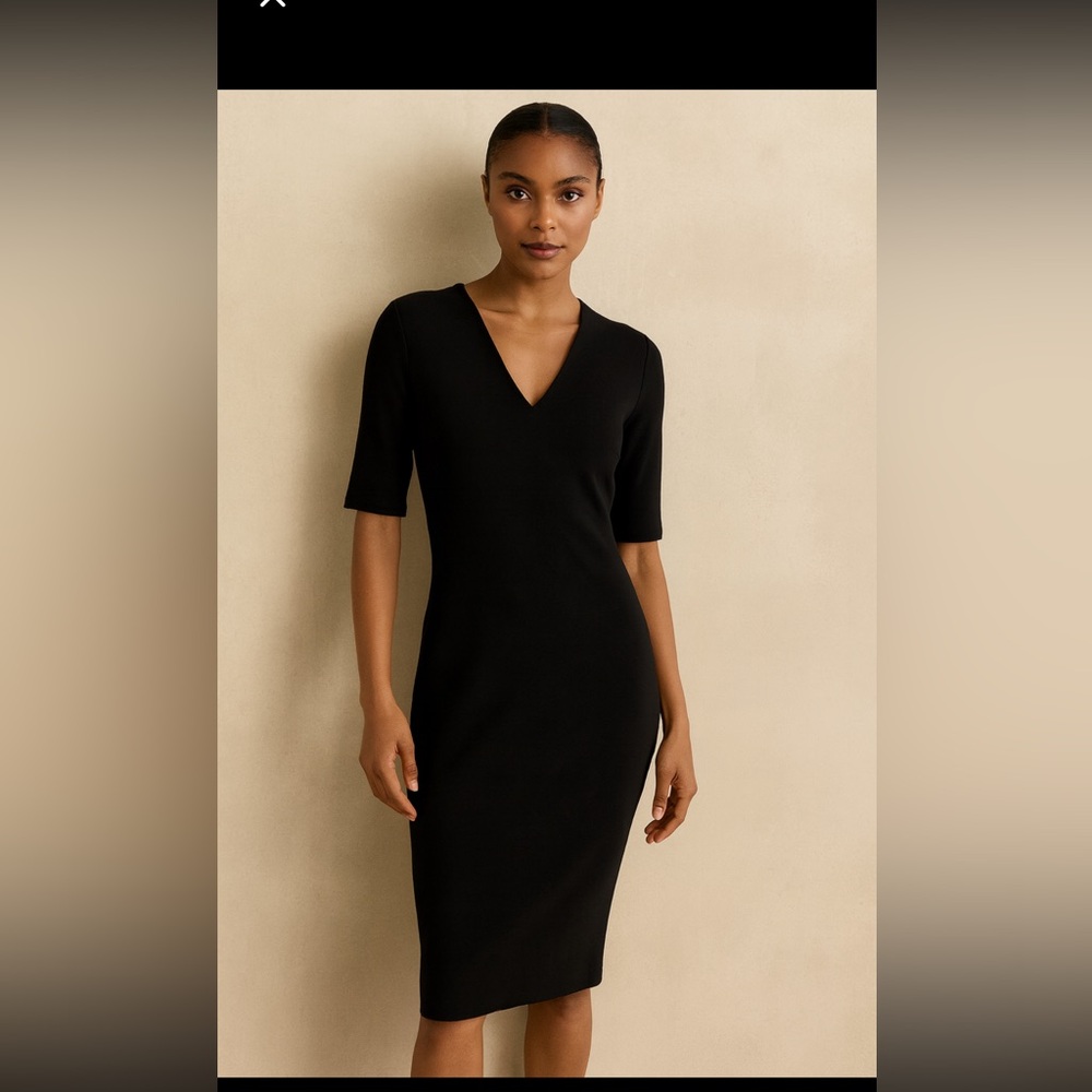 Ann Taylor NWT  black dress, size M